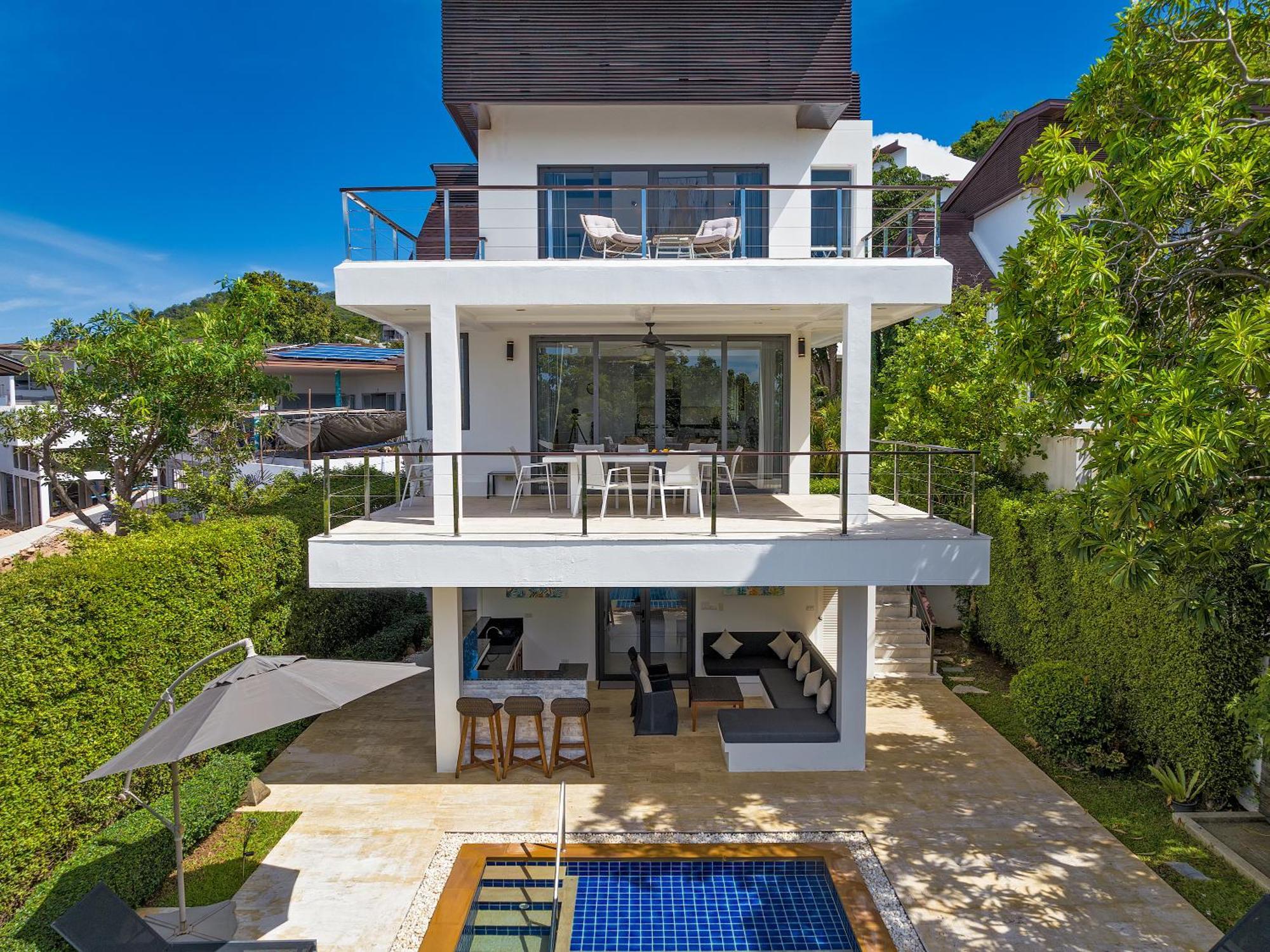 3 Bedroom Luxury 5 Star Seaview Villa Esprit Sdv087-By Samui Dream Villas Bang Rak Beach  Exterior foto